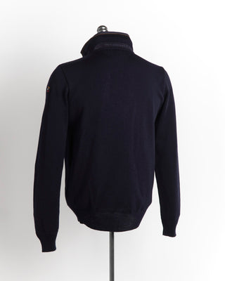 Paul & Shark Navy Cool Touch 4.0 Cardigan Sweater