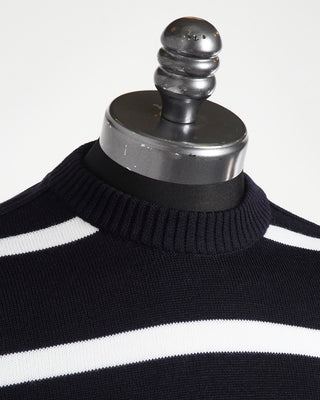 Paul & Shark Cool Touch 4.0 Striped Knit Pullover Sweater
