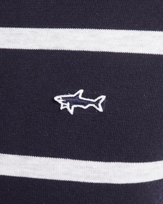 Paul & Shark Navy Fresco Striped Polo