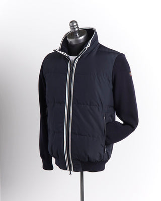 Paul & Shark Navy Quilted Cool Touch Bomber