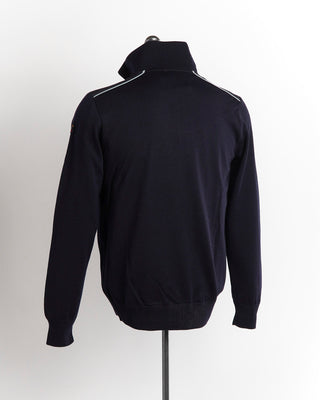 Paul & Shark Navy Reflex Cool Touch 4.0 Zipped Pullover Sweater