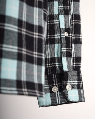 Iggy Plaid Flannel Shirt / Black