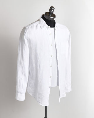 Portuguese Flannel Long Sleeve Linen Shirt