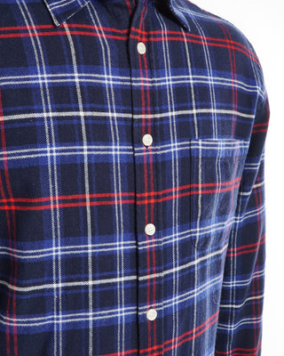 Portuguese Flannel 'Pop Up' Check Flannel Shirt