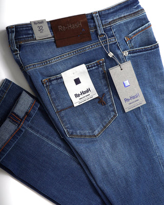 Re-Hash Blue 'Rubens' Stretch Jeans