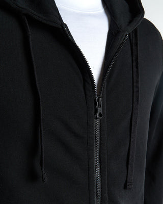 Reigning Champ Black Lightweight Full Zip Hoodie