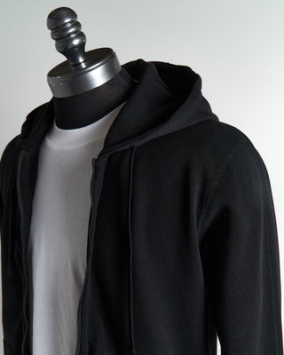 Reigning Champ Black Lightweight Knit Terry Hoodie
