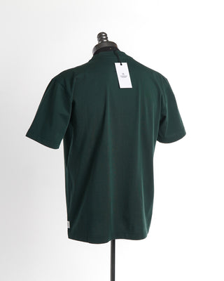 Reigning Champ Mid Weight Jersey Racing Green Jersey T-Shirt Back