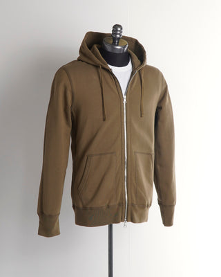 Reigning Champ Midweight Terry Full Zip Hoodie RC-3205-MOSS