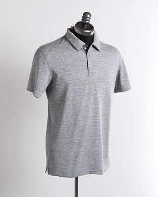 Reigning Champ Heathered Grey Solotex Mesh Polo