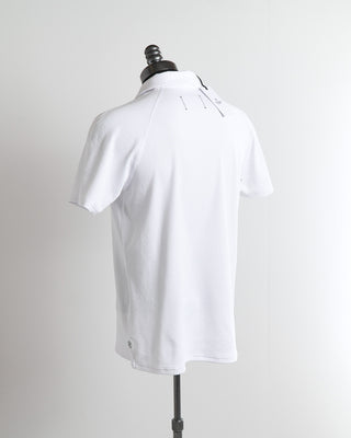 Reigning Champ Solotex White Mesh Stretch Polo