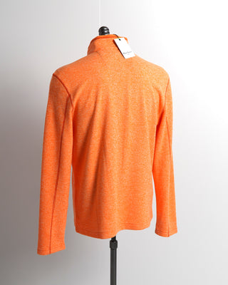 Robert Graham Handley 1/4 Zip Orange Sweater