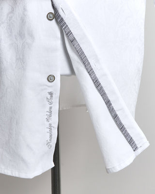 Robert Graham White Highland Jacquard Shirt