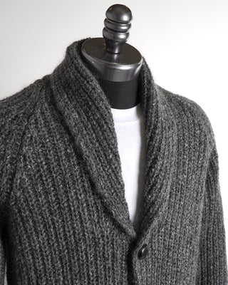 Roberto Collina 'Archive #5' 1984 Grey Shawl Cardigan