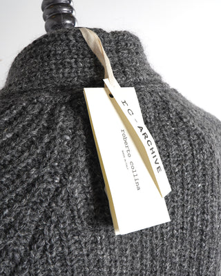 Roberto Collina 'Archive #5' 1984 Grey Shawl Cardigan