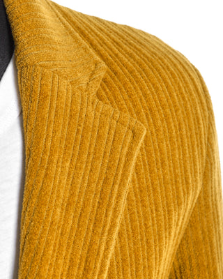 Sunhouse 2 Button Gold Chenille Sweater