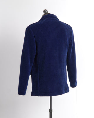 Sunhouse 2 Button Indigo Sweater Jacket