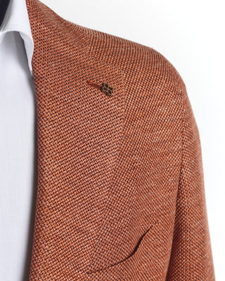 Tagliatore Linen & Cotton Piqué Jersey Jacket