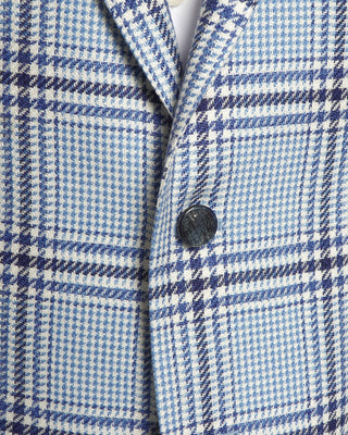 Tagliatore Cotton & Linen Bold Check Sport Jacket