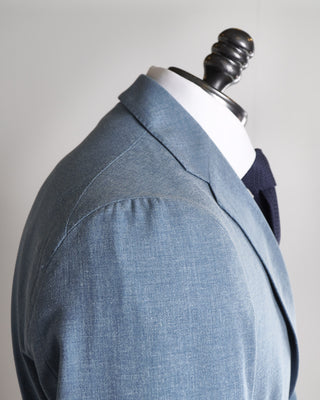 Tagliatore Exclusive Aqua Wool Cotton Soft Suit 