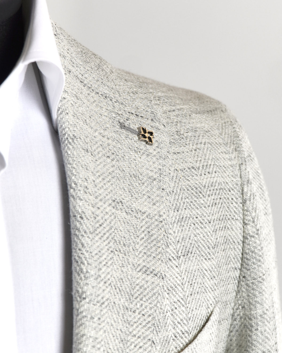 Tagliatore Silk Linen & Cotton Herringbone Soft Sport Jacket -   – Blazer For Men