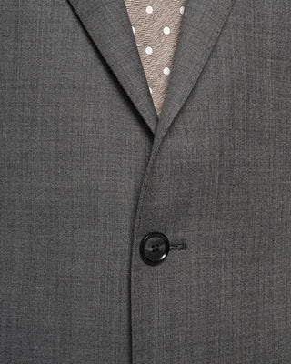 Tagliatore Wool Grey Natural Stretch Suit 