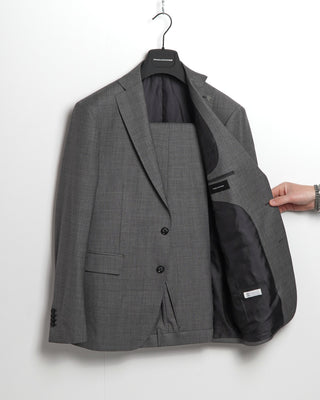 Tagliatore Super 130's Grey Natural Stretch Suit 