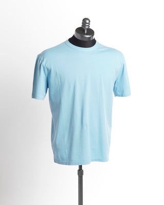 Mako Cotton T-Shirt / Turquoise