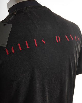 John Varvatos Black Vintage Wash Miles Davis Standing T-Shirt